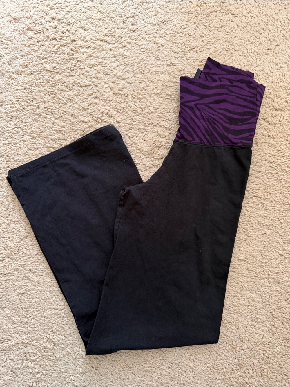 Brandy melville purple zebra Priscilla pants